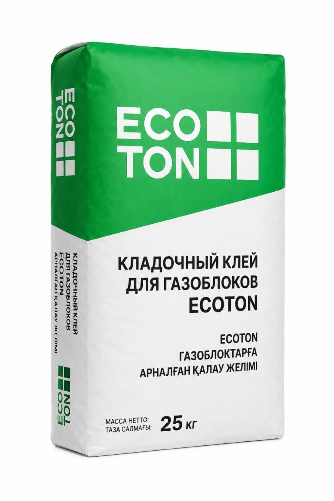 Смесь для тонкошовной кладки газоблоков ECOTON летняя